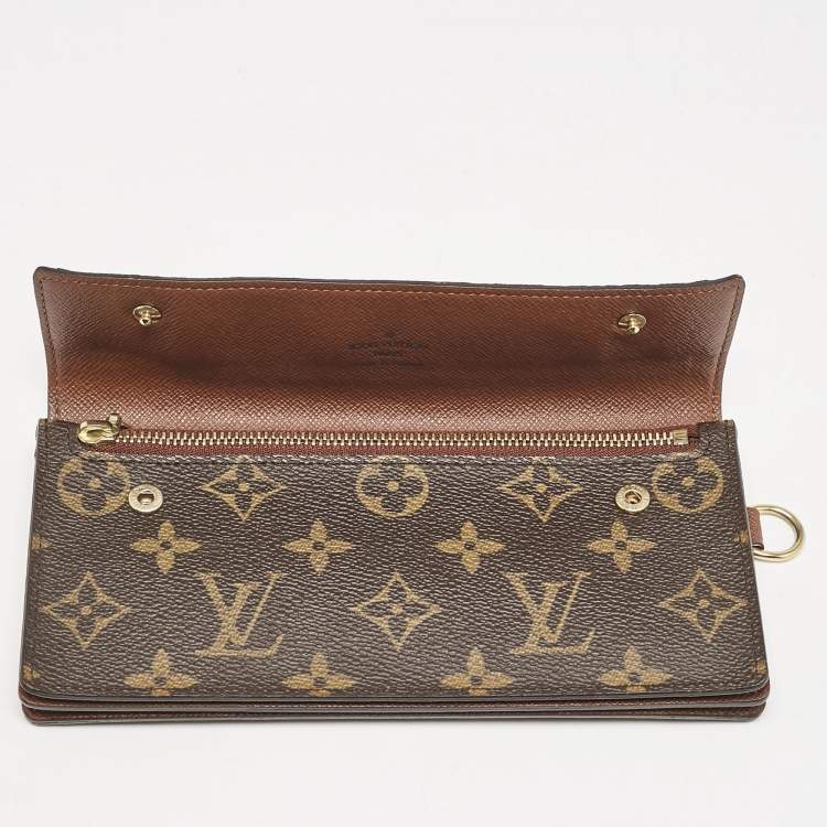 Pre Owned محفظة لويس فيتون مونوجرام قماش بورتفيه أكورديون