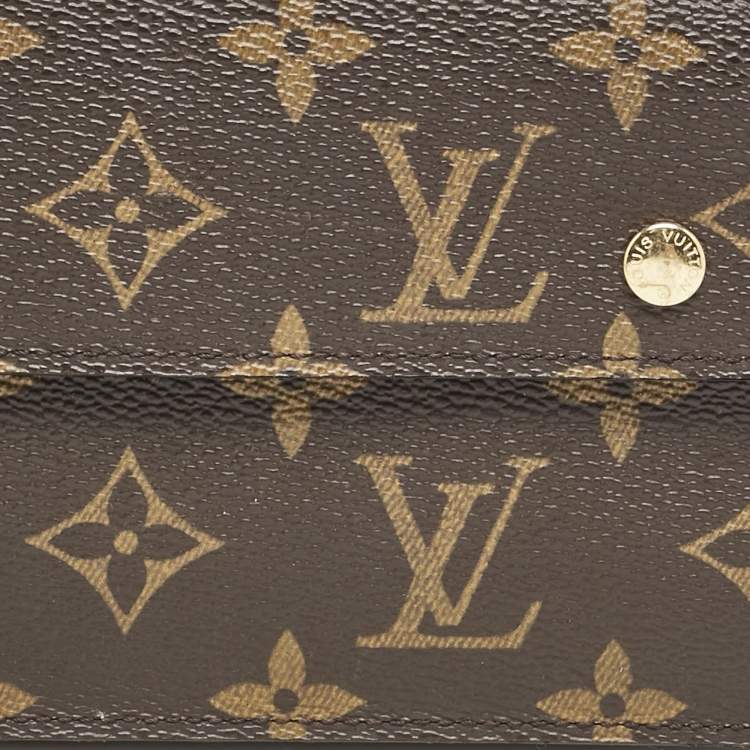 Pre Owned محفظة لويس فيتون مونوجرام قماش بورتفيه أكورديون
