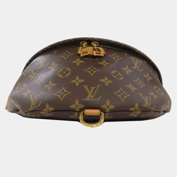 Pre Owned Louis Vuitton Brown Canvas Monogram Bum Bag 