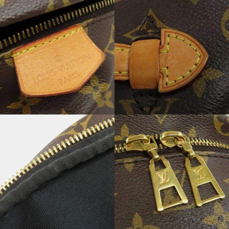Pre Owned Louis Vuitton Brown Canvas Monogram Bum Bag 