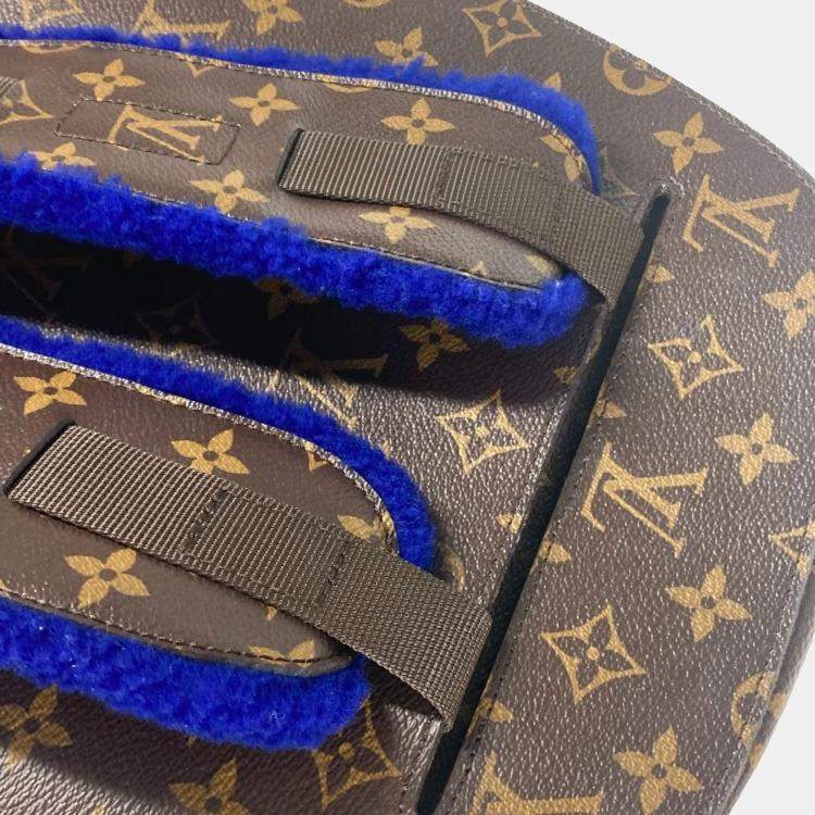 Pre Owned Louis Vuitton Blue Canvas Mouton Marc Newson Backpack