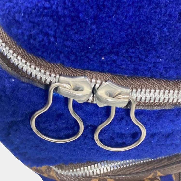 Pre Owned Louis Vuitton Blue Canvas Mouton Marc Newson Backpack