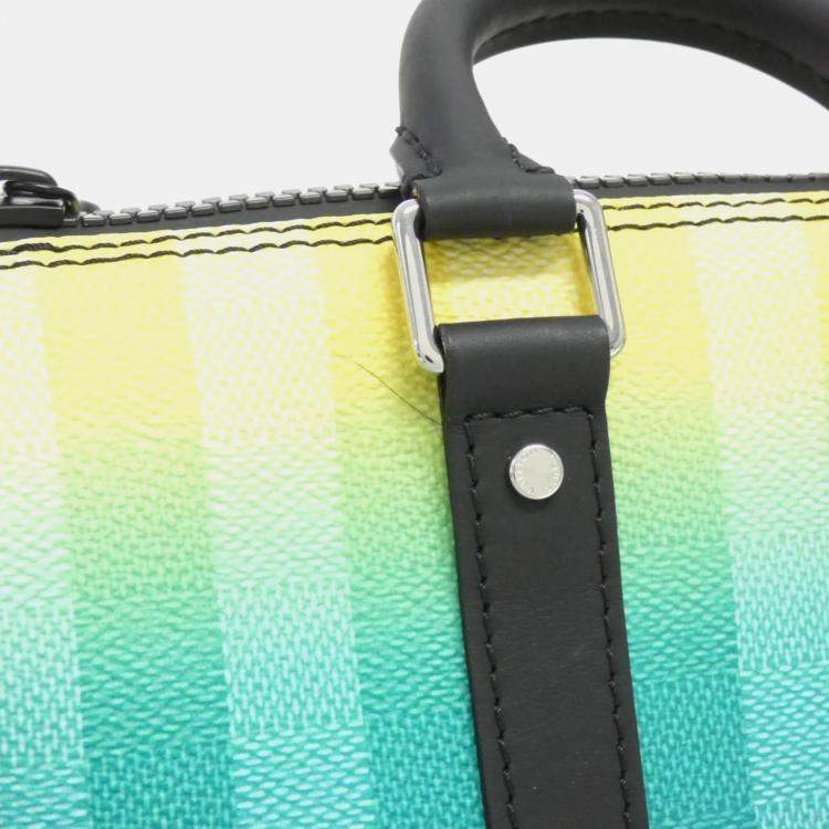 Pre Owned Louis Vuitton Multicolor Damier Canvas Keepall XS Boston Bag