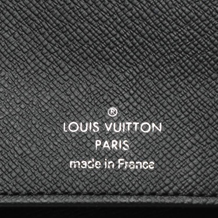 Pre Owned Louis Vuitton Damier Graphite Canvas Vertical Zippy Wallet