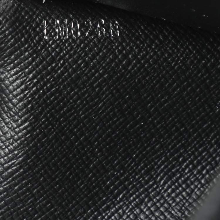Pre Owned Louis Vuitton Damier Graphite Canvas Vertical Zippy Wallet