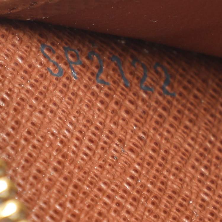 Pre Owned Louis Vuitton Monogram Canvas Zippy Wallet 