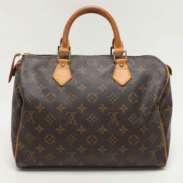 Pre Owned Louis Vuitton Monogram Canvas Speedy 30 Bag