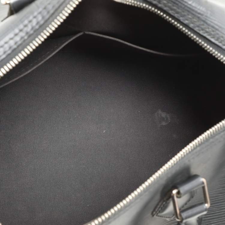 Pre Owned Louis Vuitton Black Epi Leather Speedy 30 Bag