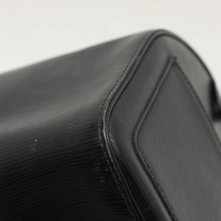 Pre Owned Louis Vuitton Black Epi Leather Speedy 30 Bag