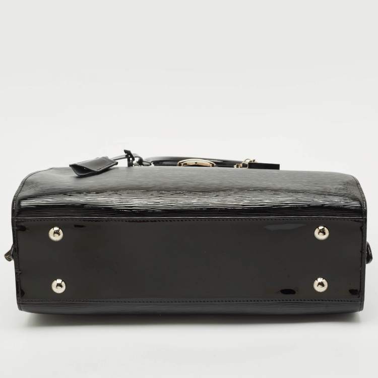 Pre Owned Louis Vuitton Black Electric Epi Leather Pont Neuf GM Bag