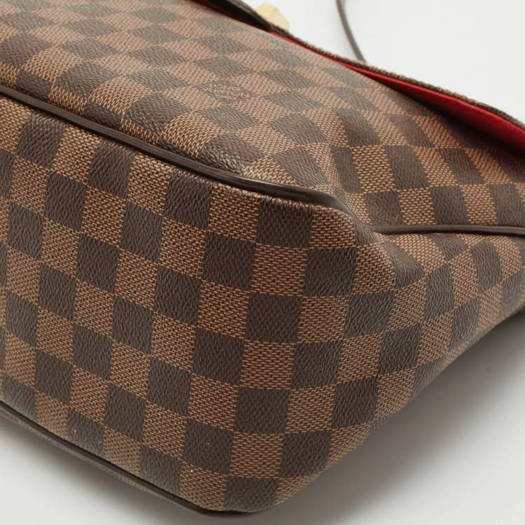Pre Owned Louis Vuitton Damier Ebene Canvas Besace Rosebery Bag