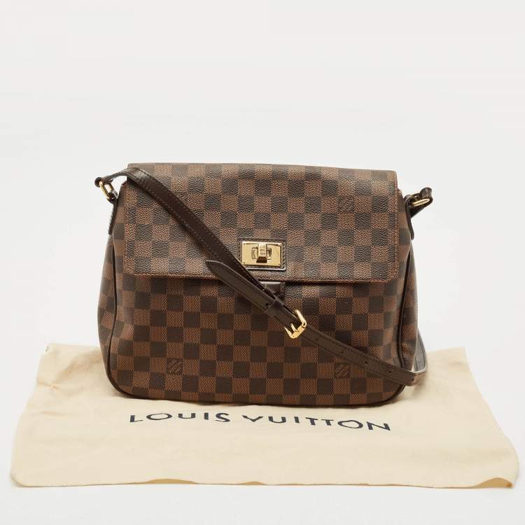 Pre Owned Louis Vuitton Damier Ebene Canvas Besace Rosebery Bag