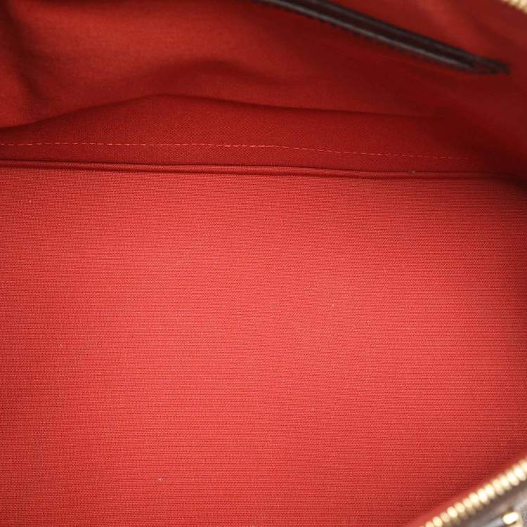 Pre Owned Louis Vuitton Damier Ebene Canvas Alma PM Bag