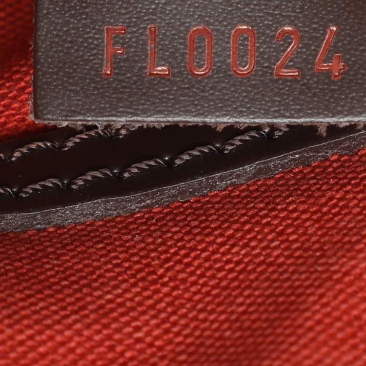 Pre Owned Louis Vuitton Damier Ebene Canvas Alma PM Bag