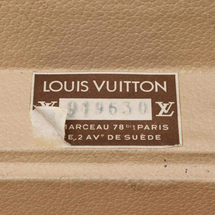 Pre Owned Louis Vuitton Brown Monogram Trunk 