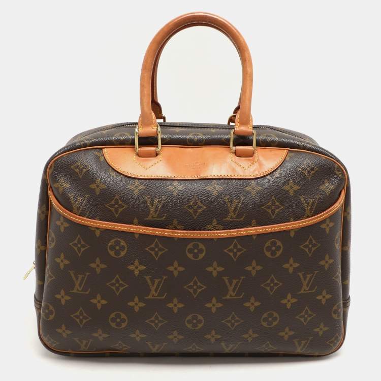 Pre Owned Louis Vuitton Monogram Canvas Deauville Bag