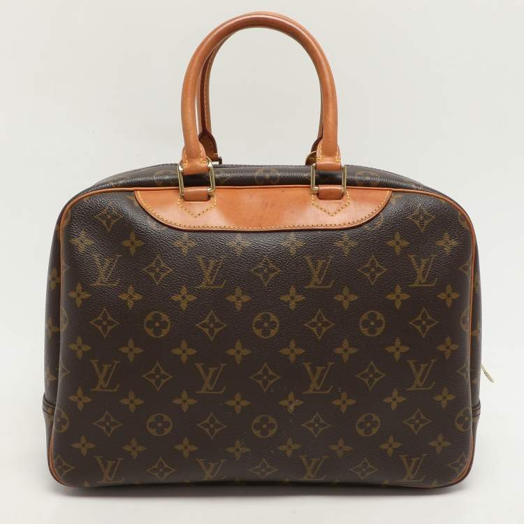Pre Owned Louis Vuitton Monogram Canvas Deauville Bag