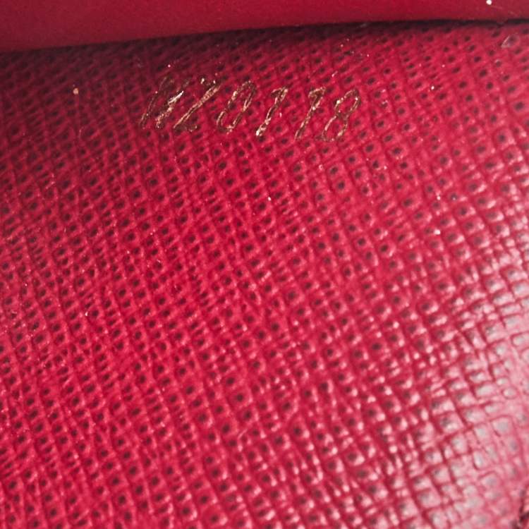 Pre Owned Louis Vuitton Aurore Monogram Canvas Victorine Compact Wallet