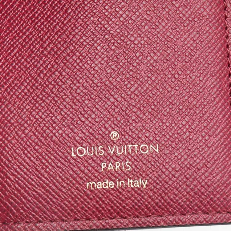 Pre Owned Louis Vuitton Aurore Monogram Canvas Victorine Compact Wallet