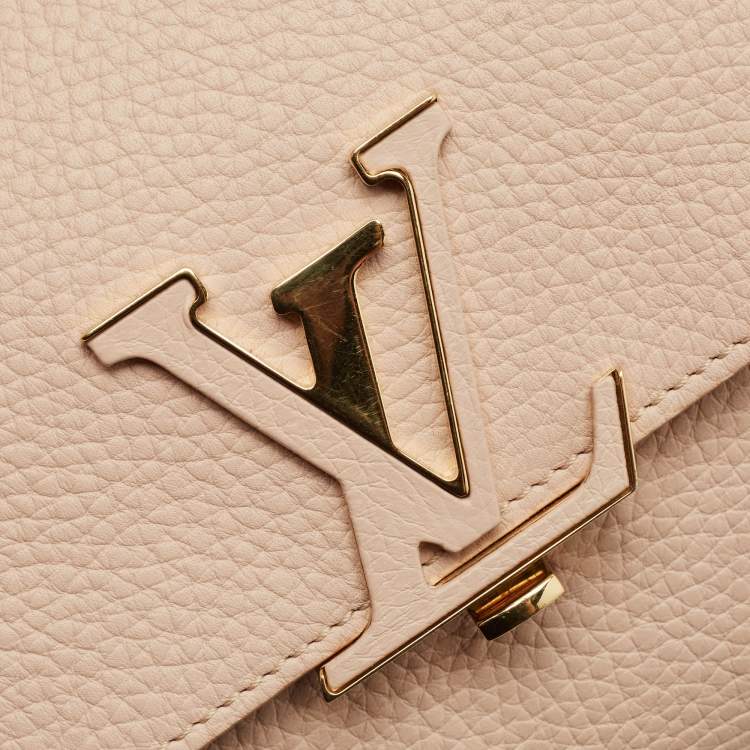 Pre Owned Louis Vuitton Petale Taurillon Leather Volta Bag