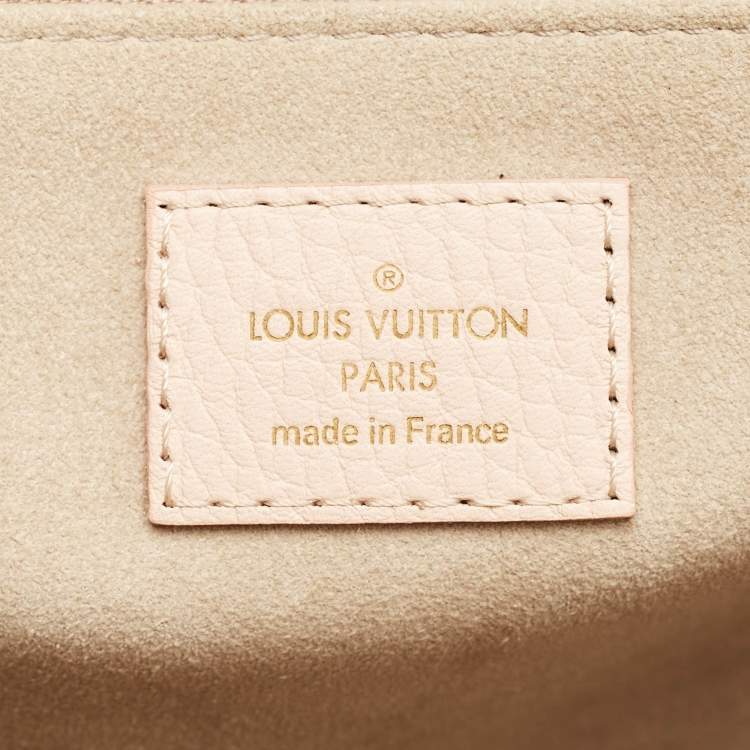 Pre Owned Louis Vuitton Petale Taurillon Leather Volta Bag