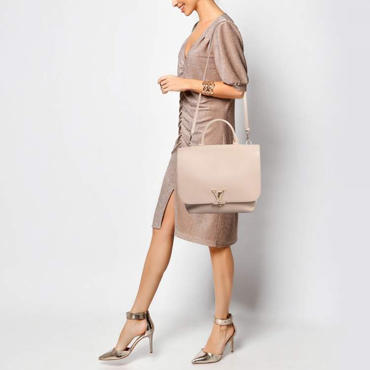 Pre Owned Louis Vuitton Petale Taurillon Leather Volta Bag