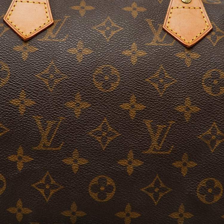Pre Owned Louis Vuitton Monogram Canvas Speedy 30 Bag