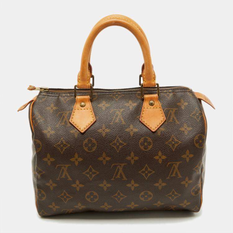 Pre Owned Louis Vuitton Monogram Canvas Speedy 25 Bag