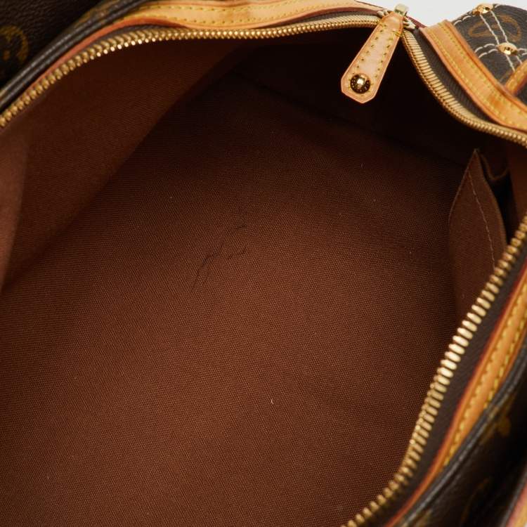 Pre Owned Louis Vuitton Monogram Canvas Limited Edition Riveting Bag