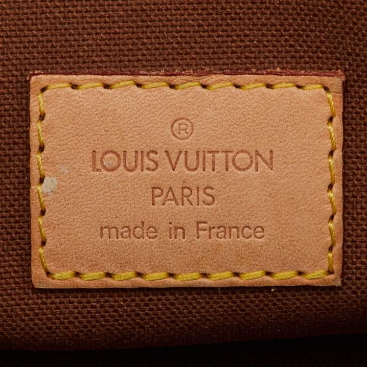 Pre Owned Louis Vuitton Monogram Canvas Limited Edition Riveting Bag