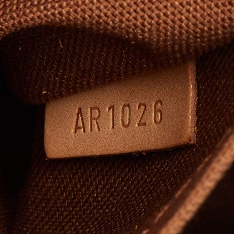 Pre Owned Louis Vuitton Monogram Canvas Limited Edition Riveting Bag
