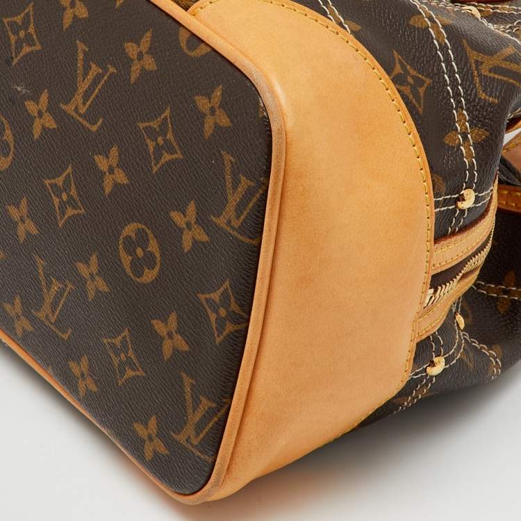 Pre Owned Louis Vuitton Monogram Canvas Limited Edition Riveting Bag