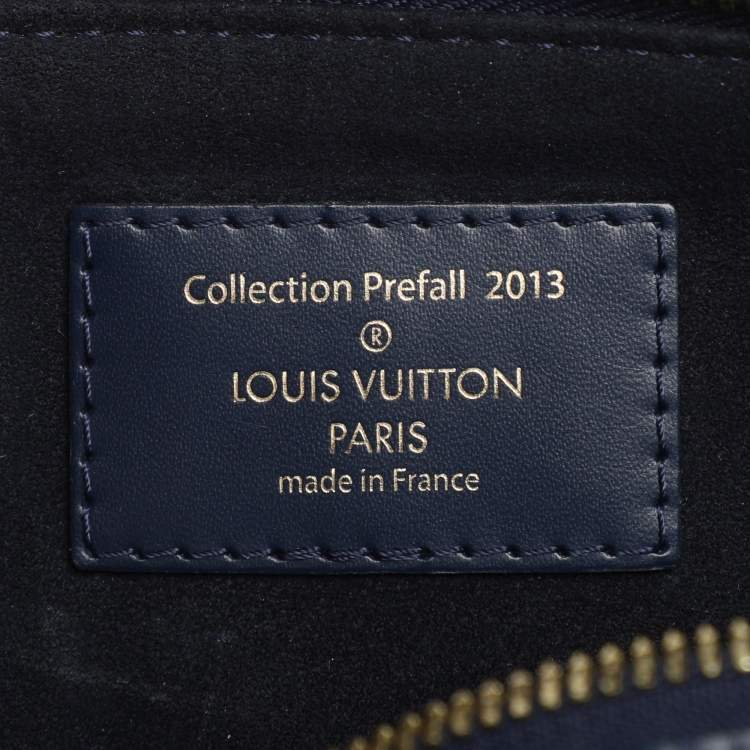 Pre Owned Louis Vuitton Damier Ebene and Sequins Paillettes Limited Edition Speedy 30 Bag