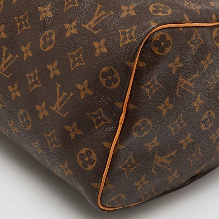 Pre Owned Louis Vuitton Monogram Canvas Speedy 35 Bag