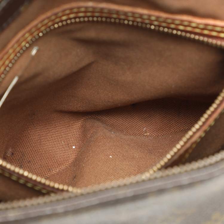Pre Owned Louis Vuitton Monogram Canvas and Leather Cabas Piano Bag