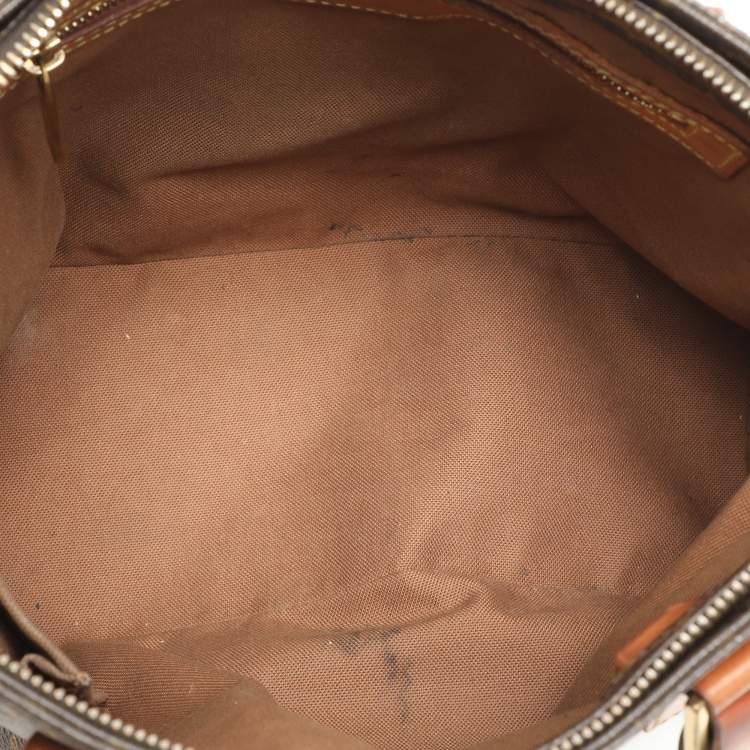 Pre Owned Louis Vuitton Monogram Canvas and Leather Cabas Piano Bag
