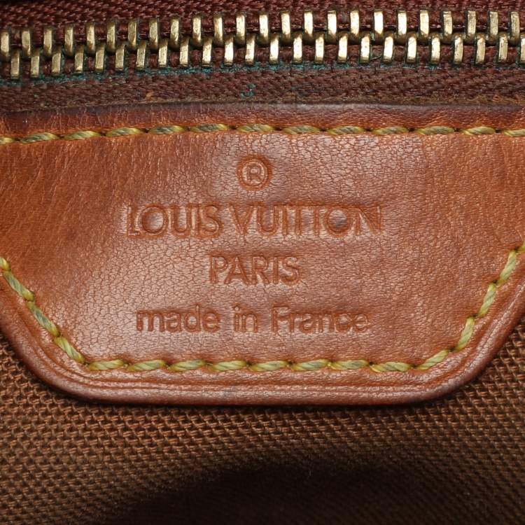 Pre Owned Louis Vuitton Monogram Canvas and Leather Cabas Piano Bag