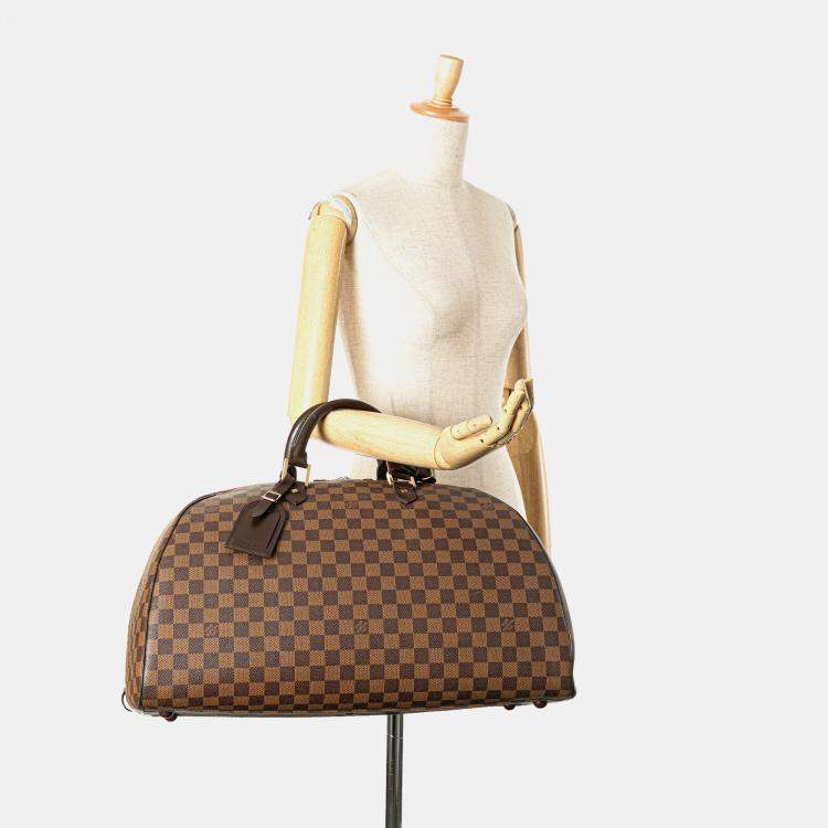 Pre Owned Louis Vuitton Damier Ebene Ribera GM