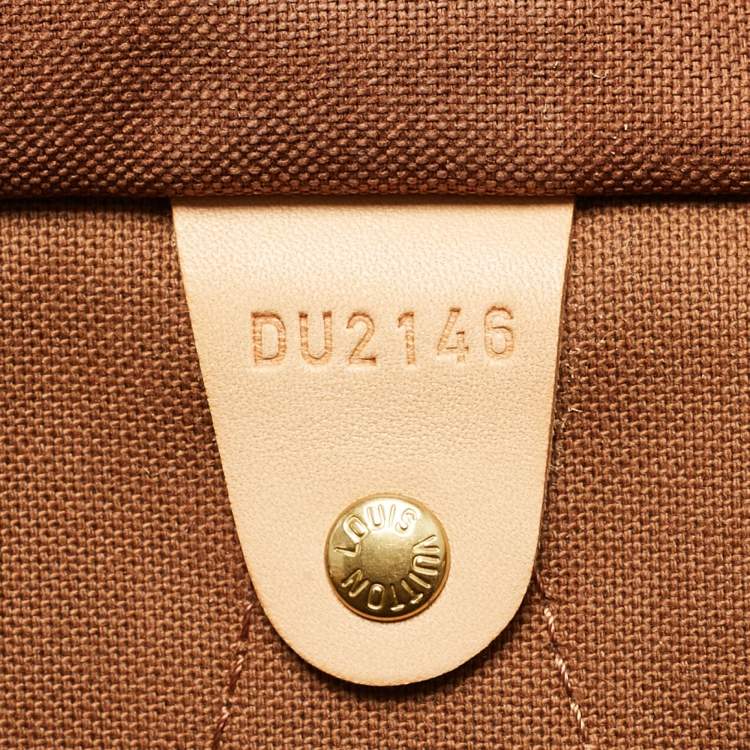 Pre Owned Louis Vuitton Monogram Canvas Speedy Bandoulière 40 Bag