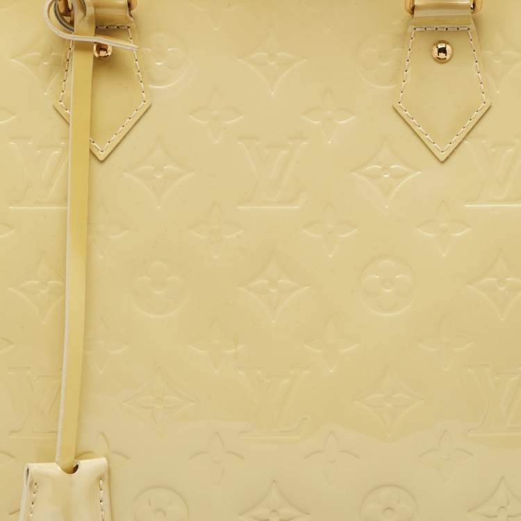 مملوكة مسبقًا Louis Vuitton Blanc Corail Monogram Vernis Alma GM Bag