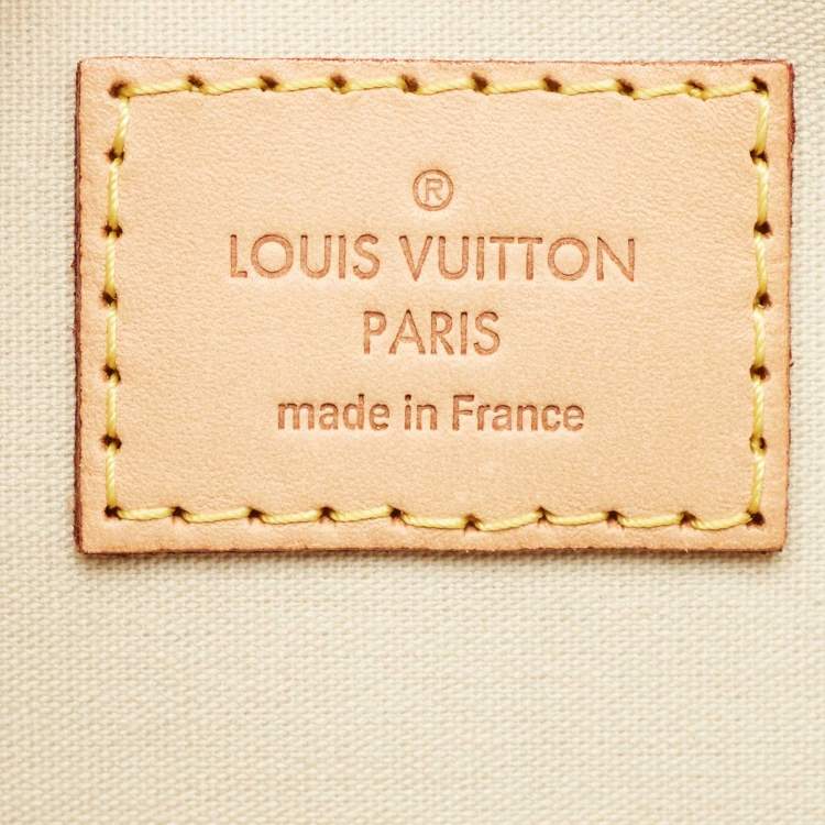 مملوكة مسبقًا Louis Vuitton Blanc Corail Monogram Vernis Alma GM Bag