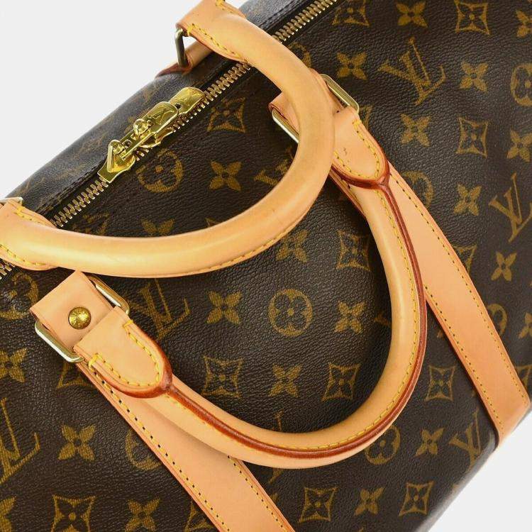 مملوكة مسبقًا Louis Vuitton Monogram Keepall 50 Duffle Travel Handbag