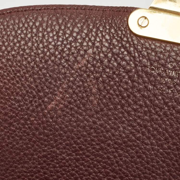 Pre Owned Louis Vuitton Bordeaux Monogram Canvas Eden MM Bag