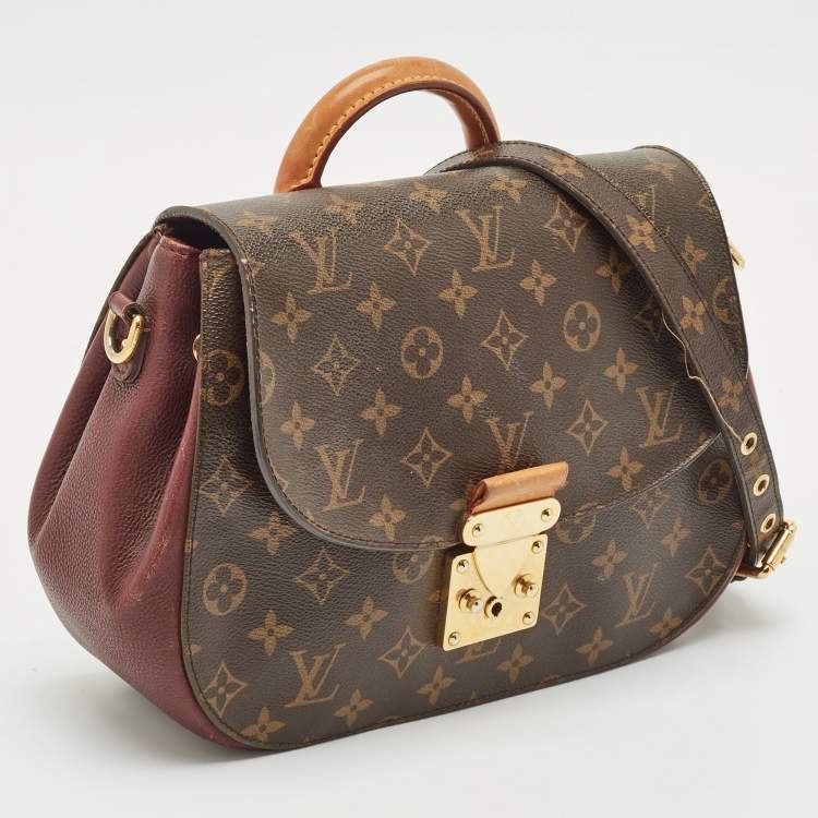 Pre Owned Louis Vuitton Bordeaux Monogram Canvas Eden MM Bag