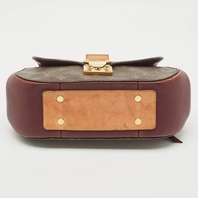 Pre Owned Louis Vuitton Bordeaux Monogram Canvas Eden MM Bag
