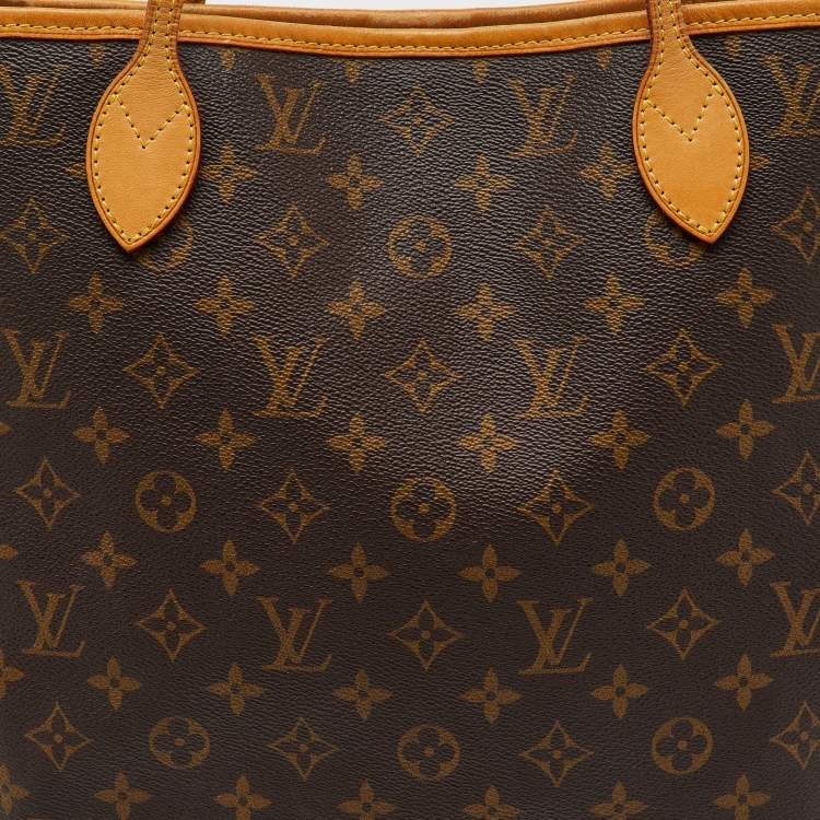 Pre Owned Louis Vuitton Monogram Canvas Neverfull MM Bag