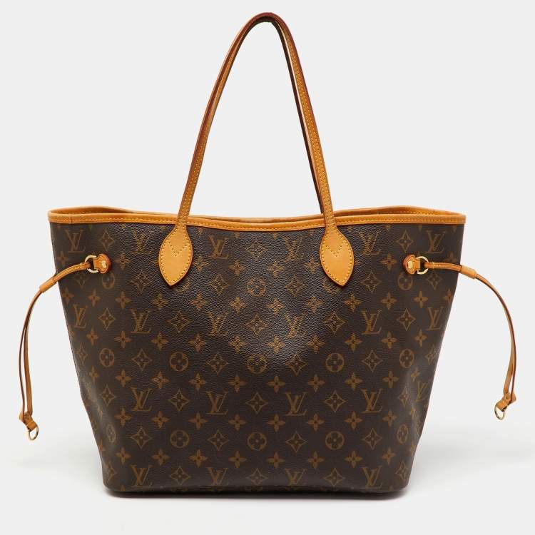 Pre Owned Louis Vuitton Monogram Canvas Neverfull MM Bag