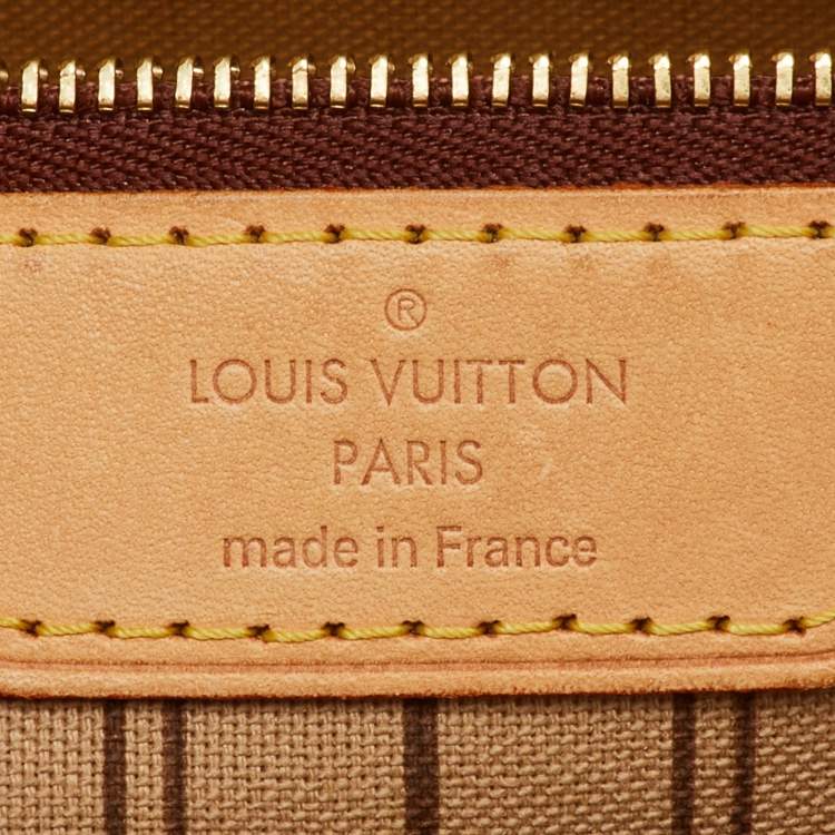 Pre Owned Louis Vuitton Monogram Canvas Neverfull MM Bag