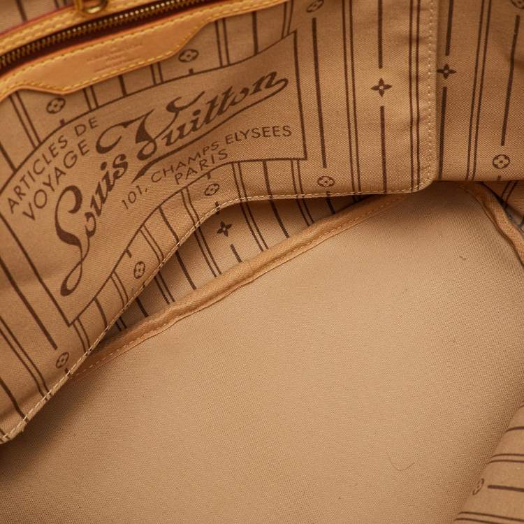 Pre Owned Louis Vuitton Monogram Canvas Neverfull MM Bag
