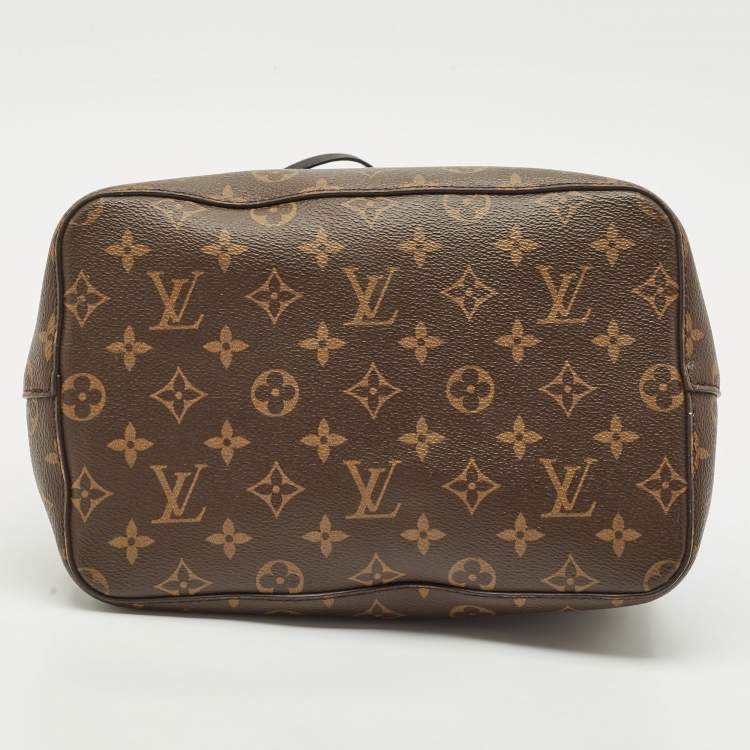 Pre Owned Louis Vuitton Black Monogram Canvas NeoNoe MM Bag